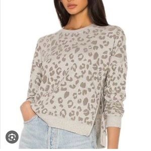 Rails sweater with zippers at side.